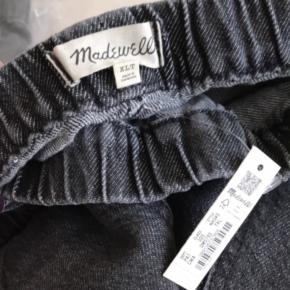 NWT Madewell sz Extra Large Tall PULL-ON RELAXED JEAN IN CHELFORD Wash - Picture 6 of 11